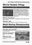 Scan du suplément The Nintendo 64 Compendium, page 33