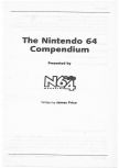 Scan du suplément The Nintendo 64 Compendium, page 3