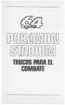 Scan du suplément Pokemon Stadium : astuces pour le combat, page 5