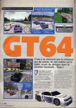Scan of the review of GT 64: Championship Edition published in the magazine X64 HS03, page 1