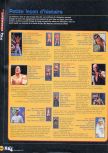 Scan of the walkthrough of WWF War Zone published in the magazine X64 HS03, page 7