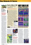 Scan of the review of Bust-A-Move 3 DX published in the magazine Arcade 02, page 1