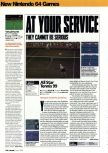 Scan of the review of Virtual Pool 64 published in the magazine Arcade 05, page 1
