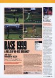 Scan du test de All-Star Baseball 2000 paru dans le magazine Arcade 06, page 1