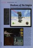 Scan of the review of Star Wars: Shadows Of The Empire published in the magazine Hyper 42, page 1