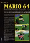 Scan de la soluce de Super Mario 64 paru dans le magazine Hyper 42, page 1