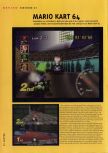 Scan of the review of Mario Kart 64 published in the magazine Hyper 44, page 1
