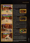 Scan of the walkthrough of Mario Kart 64 published in the magazine Hyper 46, page 6