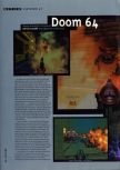 Scan of the review of Doom 64 published in the magazine Hyper 47, page 1