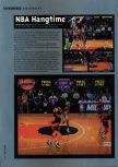 Scan of the review of NBA Hangtime published in the magazine Hyper 48, page 1