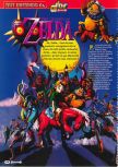 Scan of the review of The Legend Of Zelda: Majora's Mask published in the magazine Consoles + 106, page 1