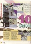 Scan du test de 1080 Snowboarding paru dans le magazine X64 05, page 1
