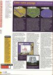 Scan of the review of SimCity 2000 published in the magazine X64 05, page 3