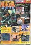 Scan of the review of Duke Nukem Zero Hour published in the magazine Le Magazine Officiel Nintendo 18, page 2
