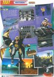 Scan of the review of Duke Nukem Zero Hour published in the magazine Le Magazine Officiel Nintendo 18, page 3