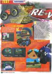 Scan du test de Re-Volt paru dans le magazine Le Magazine Officiel Nintendo 18, page 1