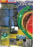 Scan du test de Shadowgate 64: Trial of the Four Towers paru dans le magazine Le Magazine Officiel Nintendo 18, page 1