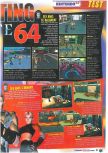 Scan of the review of Fighting Force 64 published in the magazine Le Magazine Officiel Nintendo 19, page 2