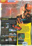 Scan of the review of Carmageddon 64 published in the magazine Le Magazine Officiel Nintendo 19, page 1