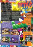 Scan du test de Magical Tetris Challenge paru dans le magazine Le Magazine Officiel Nintendo 20, page 1