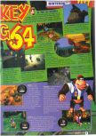 Scan du test de Donkey Kong 64 paru dans le magazine Le Magazine Officiel Nintendo 21, page 2