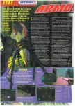 Scan du test de Armorines: Project S.W.A.R.M. paru dans le magazine Le Magazine Officiel Nintendo 21, page 1
