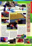 Scan of the preview of Super Mario 64 published in the magazine Man!ac 28, page 4
