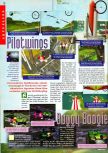 Scan of the preview of Pilotwings 64 published in the magazine Man!ac 28, page 1