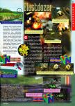 Scan of the preview of Blast Corps published in the magazine Man!ac 28, page 1