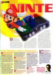 Scan de l'article Nintendo 64: Gegenwart & Zukunft paru dans le magazine Man!ac 38, page 1