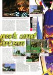 Scan of the preview of Turok: Dinosaur Hunter published in the magazine Man!ac 38, page 2
