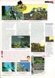 Scan of the review of Turok: Dinosaur Hunter published in the magazine Man!ac 41, page 2