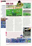 Scan of the review of International Superstar Soccer 64 published in the magazine Man!ac 44, page 1