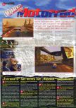 Scan of the preview of Extreme-G published in the magazine Man!ac 45, page 1