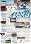 Scan de la preview de NFL Quarterback Club '98 paru dans le magazine Man!ac 47, page 1