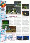 Scan of the review of Goldeneye 007 published in the magazine Man!ac 48, page 1