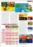 Scan of the review of Diddy Kong Racing published in the magazine Man!ac 50, page 2