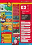Scan of the review of Paper Mario published in the magazine Consoles + 105, page 2