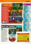 Scan of the preview of Scooby Doo! Classic Creep Capers published in the magazine Consoles + 105, page 1