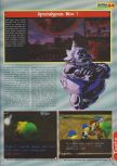 Scan of the review of The Legend Of Zelda: Majora's Mask published in the magazine Actu & Soluces 64 03, page 4