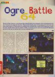 Scan of the review of Ogre Battle 64: Person of Lordly Caliber published in the magazine Actu & Soluces 64 03, page 1
