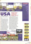 Scan of the review of Cruis'n USA published in the magazine X64 06, page 2