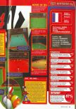 Scan of the review of Virtual Pool 64 published in the magazine Consoles + 085, page 2