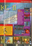 Scan du test de Quake II paru dans le magazine Consoles + 090, page 2