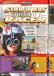 Scan of the review of Star Wars: Episode I: Racer published in the magazine Consoles + 090, page 1