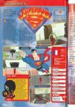 Scan of the review of Superman published in the magazine Consoles + 090, page 1