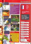 Scan of the review of Gex 3: Deep Cover Gecko published in the magazine Consoles + 094, page 2