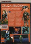 Scan de la preview de The Legend Of Zelda: Majora's Mask paru dans le magazine Consoles + 096, page 2