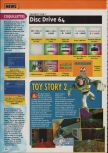 Scan of the preview of Toy Story 2 published in the magazine Consoles + 096, page 1