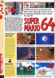 Scan of the preview of Super Mario 64 published in the magazine Computer and Video Games 175, page 1